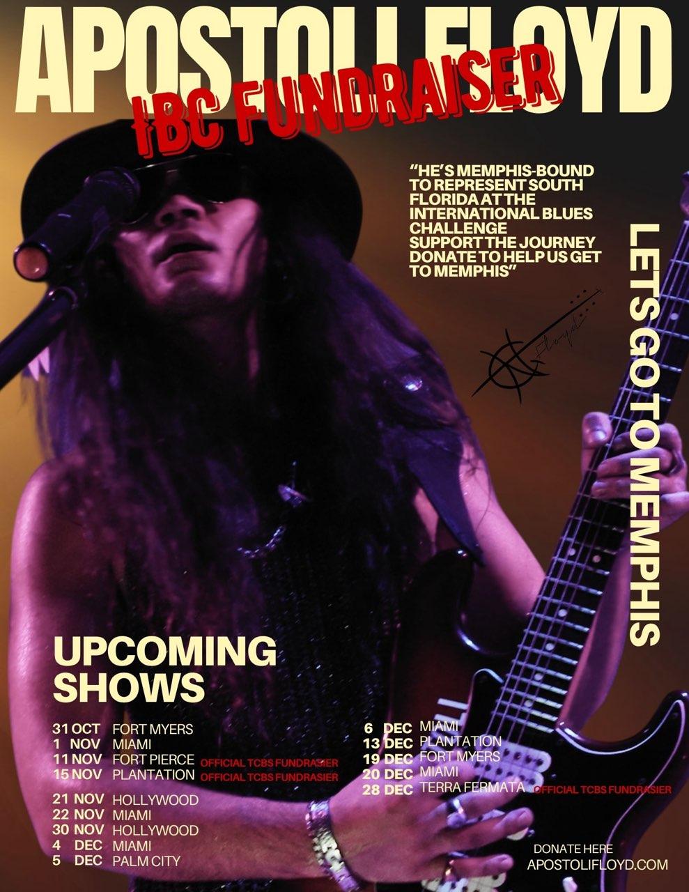 Apostoli Floyd Upcoming Shows